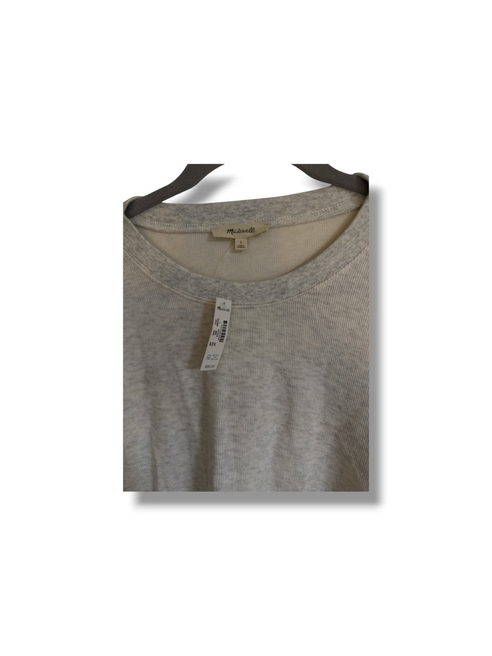 Madewell Double-Faced Puff Sleeve Sweatshirt - Picture 8 of 9